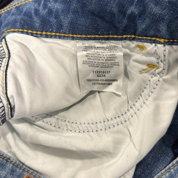 WRANGLER High Rise True Straight Women's Jeans Size 8x34 - Picture 6 of 10